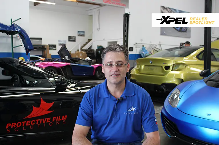 Protective Film Solutions in Santa Ana, CA talks about being an XPEL Installer for Car Dealerships